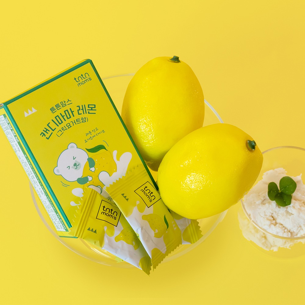 CandyMama Lemon Candy 8ea (60g) (1.12oz) (Greek Yogurt Flavor)